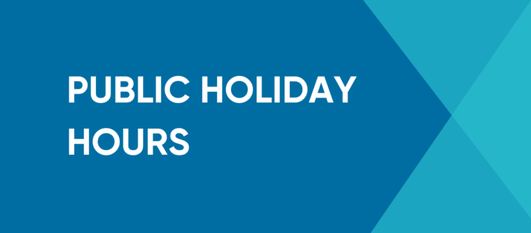 EASTER HOLIDAY HOURS 2026 cover