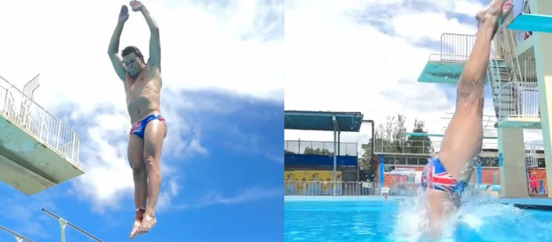 2023 March NEW - Sam Fricker Visits Lambton Pool